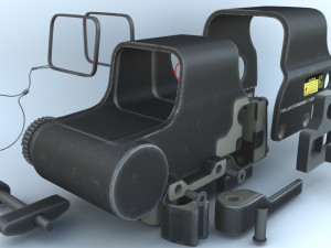 EOTech EXPS3-0 3D-Modell