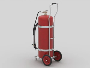 Fire Extinguisher 3D Model