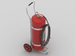 Fire Extinguisher 3D Model