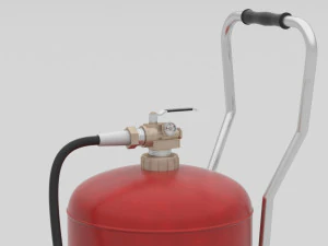 Fire Extinguisher 3D Model
