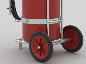 Fire Extinguisher 3D Model