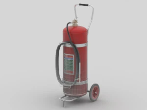 Fire Extinguisher 3D Model