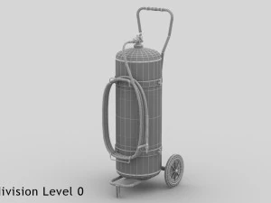 Fire Extinguisher 3D Model
