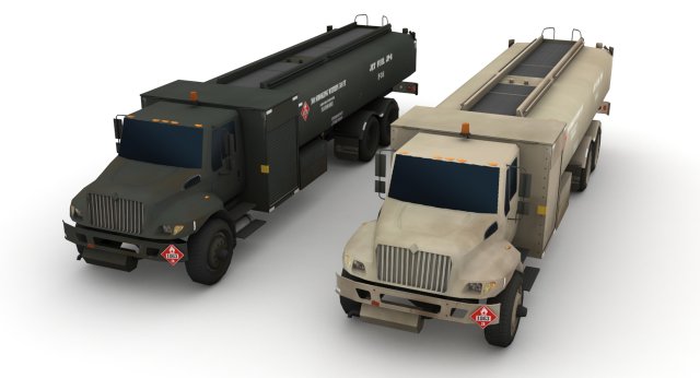 Kovatch R11 Refueler 3D Модель .c4d .max .obj .3ds .fbx .stl .blend 