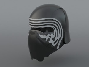 Kylo Ren Helmet 3D 모델