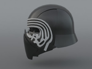 Kylo Ren Helmet 3D 모델