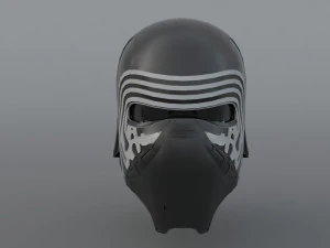 Kylo Ren Helmet 3D Model