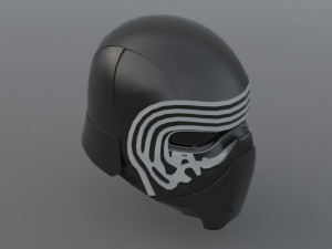 Kylo Ren Helmet 3D 모델