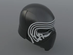 Kylo Ren Helmet 3D Model