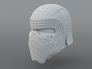 Kylo Ren Helmet 3D 모델