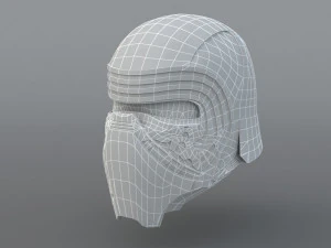 Kylo Ren Helmet 3D Model
