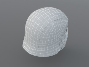 Kylo Ren Helmet 3D 모델