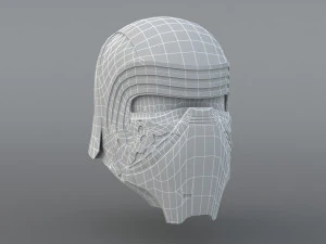 Kylo Ren Helmet 3D Model