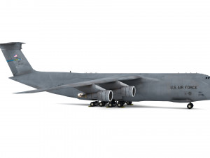 Lockheed C-5 Galaxy 3D मॉडल
