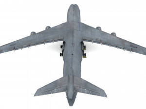 Lockheed C-5 Galaxy 3D मॉडल