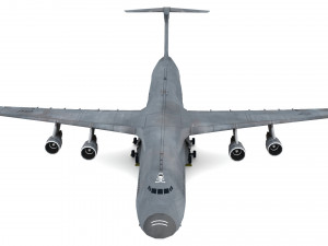 Lockheed C-5 Galaxy 3D मॉडल