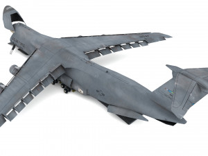 Lockheed C-5 Galaxy 3D मॉडल