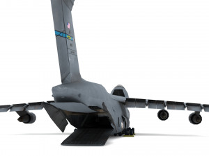 Lockheed C-5 Galaxy 3D मॉडल