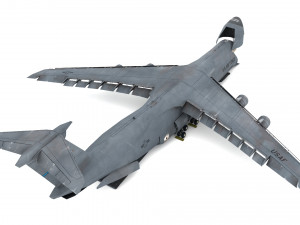 Lockheed C-5 Galaxy 3D मॉडल