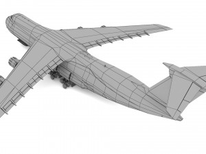 Lockheed C-5 Galaxy 3D मॉडल