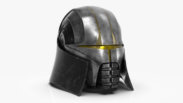 Lord Starkiller Helmet Modello 3D .c4d .max .obj .3ds .fbx .stl .blend 