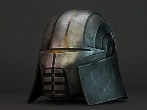 Lord Starkiller Helmet 3D Model