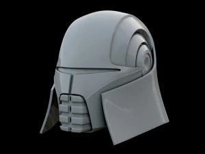 Lord Starkiller Helmet 3D Model