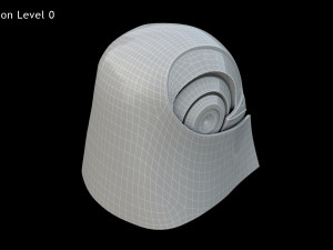Lord Starkiller Helmet Modello 3D