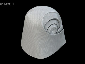 Lord Starkiller Helmet 3D Model