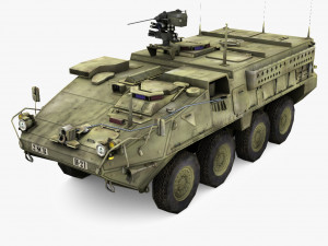 M1126 Stryker IVC 3Dモデル