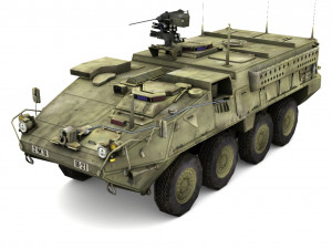 M1126 Stryker IVC Modello 3D