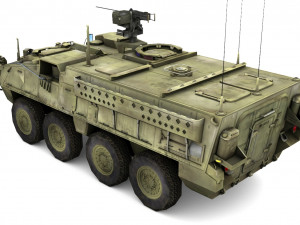 M1126 Stryker IVC Modello 3D