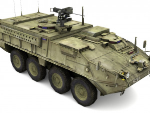 M1126 Stryker IVC Modello 3D