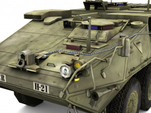 M1126 Stryker IVC Modello 3D
