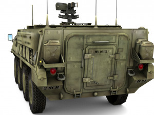 M1126 Stryker IVC Modello 3D