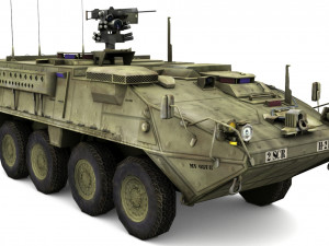 M1126 Stryker IVC Modello 3D