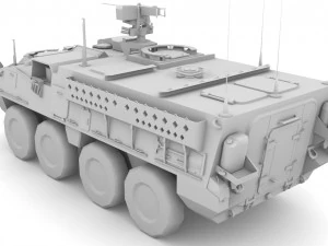 M1126 Stryker IVC 3D Model
