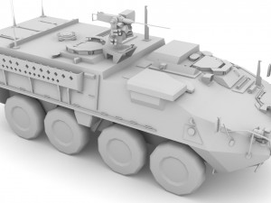 M1126 Stryker IVC Modello 3D