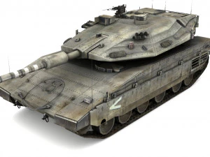 Merkava MK IV 3D Model
