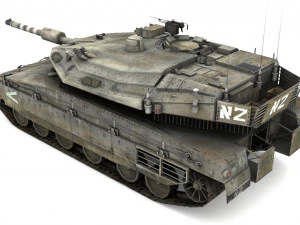 Merkava MK IV 3D Model