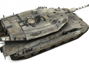 Merkava MK IV 3D Model