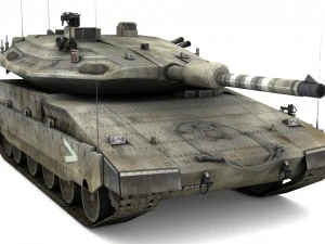 Merkava MK IV 3D Model