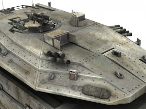 Merkava MK IV 3D Model