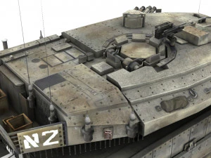 Merkava MK IV 3D Model