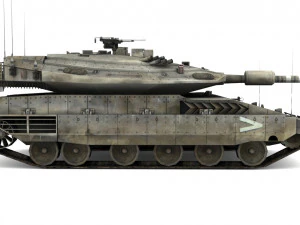 Merkava MK IV 3D Model