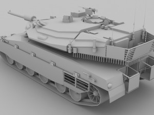 Merkava MK IV Model 3D