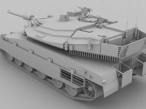 Merkava MK IV 3D Model