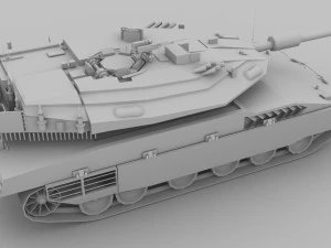 Merkava MK IV 3D Model