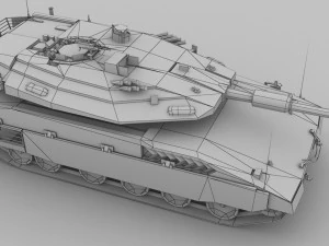 Merkava MK IV 3D Model