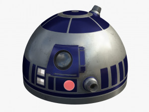 Star Wars R2D2 Popcorn Maker by Williams Sonoma 3D Model in